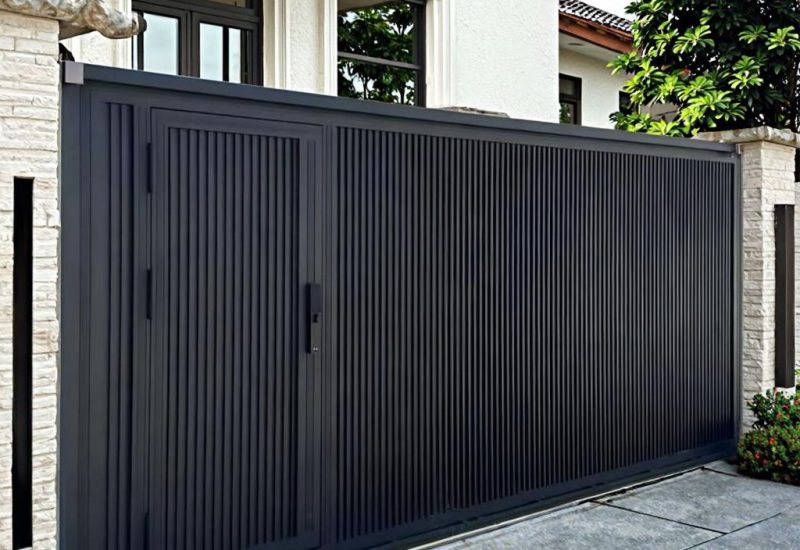 Ferforje bahçe kapısı-2